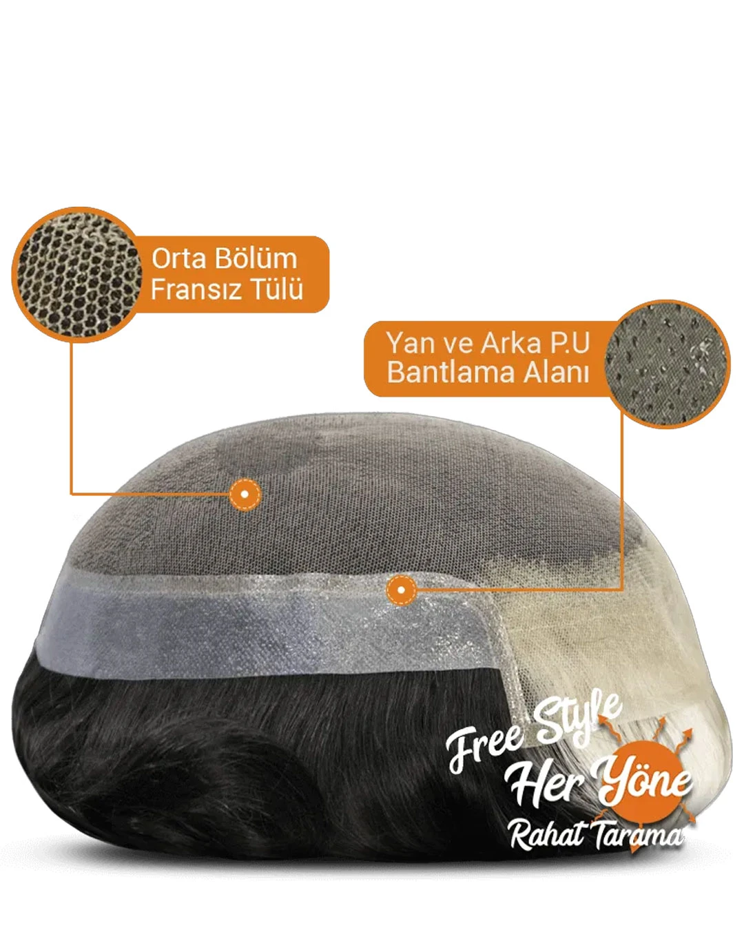 Free Style Star Men's Hair System